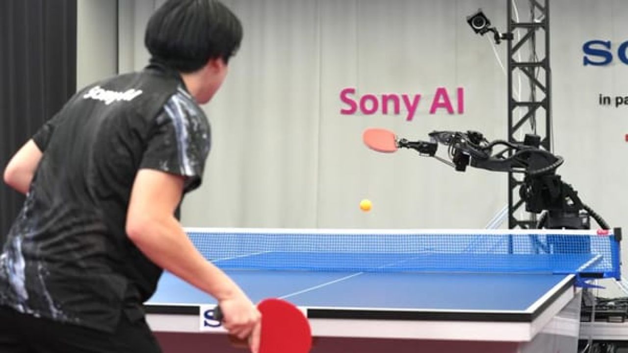 টেবিল টেনিসে বিশ্বখ্যাত খেলোয়াড়দের হারালো সনির তৈরি রোবট ‘এইস’