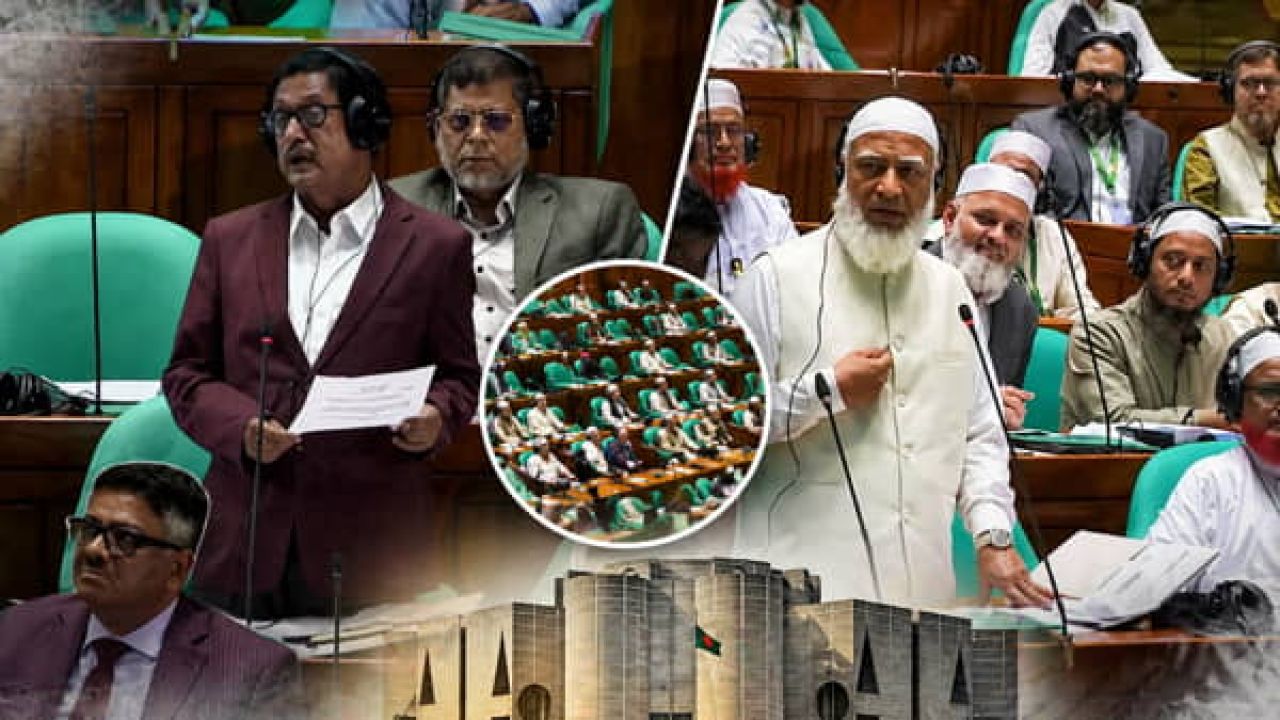 সংসদে ফজলুর রহমানের বক্তব্যে ক্ষুব্ধ বিরোধীদলীয় নেতা