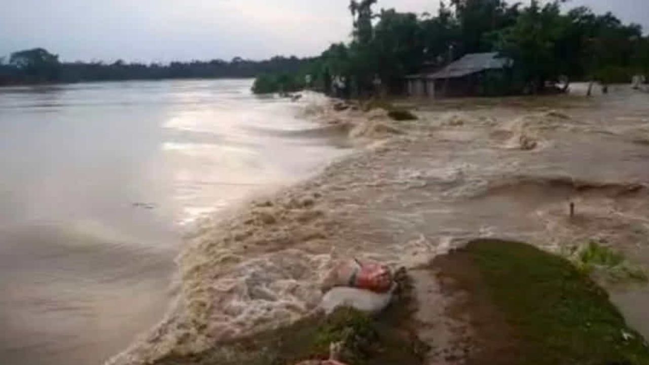 মৌলভীবাজারে বন্যা পরিস্থিতির অবনতি, ৪০ গ্রাম প্লাবিত