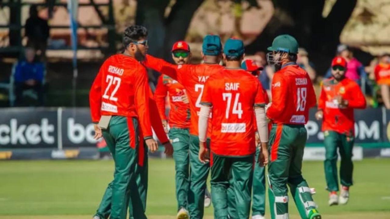 জিম্বাবুয়েকে হারিয়ে সিরিজে সমতা ফিরাল বাংলাদেশ